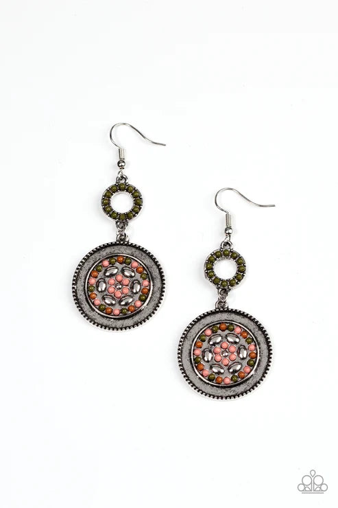Paparazzi ♥ Meadow Mantra - Multi ♥ Earrings
