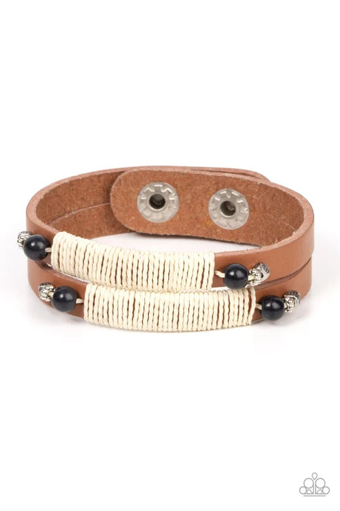Paparazzi ♥ And ZEN Some - Black ♥ Bracelet