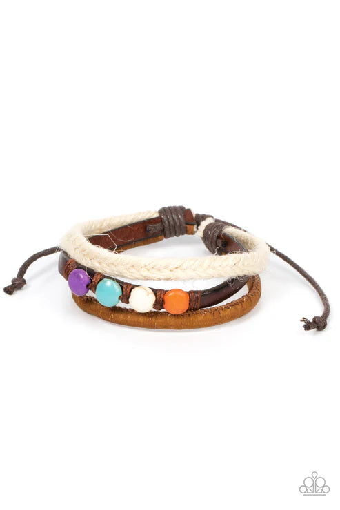 Paparazzi ♥ WANDER-struck Style - Multi ♥ Bracelet