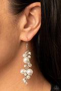 Paparazzi ♥ The Rumors are True - White ♥ Earrings