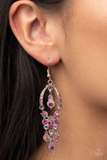 Paparazzi ♥ Sophisticated Starlet - Pink ♥ Earrings