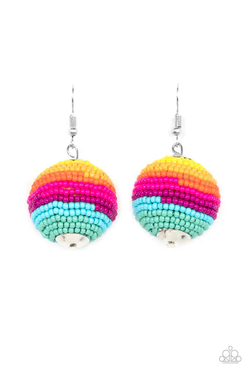 Paparazzi ♥ Zest Fest - Multi ♥ Earrings