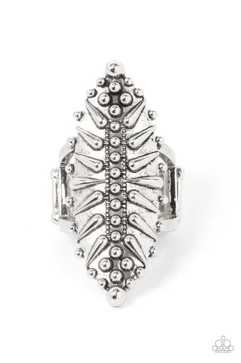 Paparazzi ♥ Bump, Set, Spike! - Silver ♥ Ring