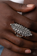 Paparazzi ♥ Bump, Set, Spike! - Silver ♥ Ring