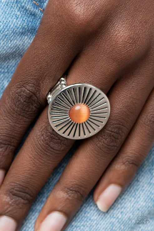 Paparazzi ♥ Everglade Eden - Orange ♥ Ring