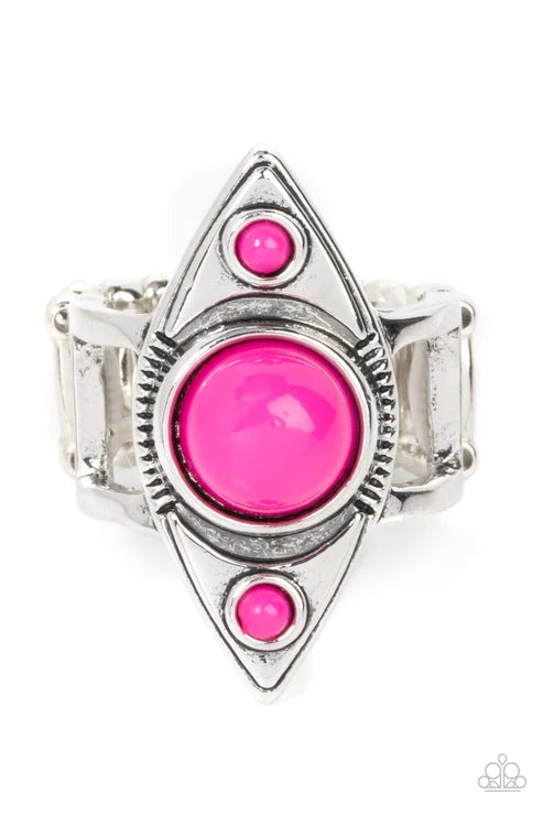 Paparazzi ♥ Pivoting Point - Pink ♥ Ring