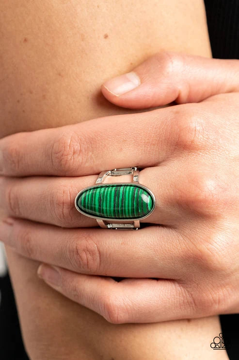 Paparazzi ♥ Eco Expression - Green ♥ Ring