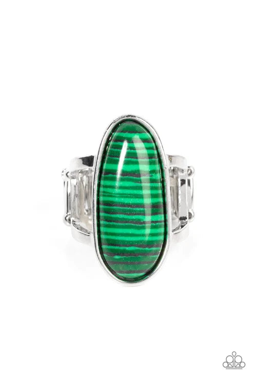 Paparazzi ♥ Eco Expression - Green ♥ Ring