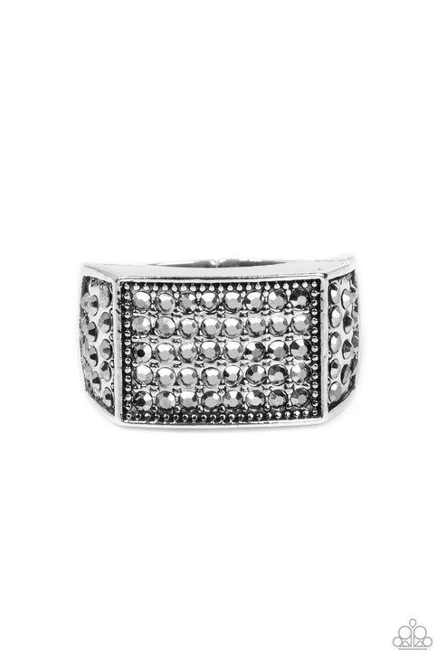 Paparazzi ♥ Metro Merger - Silver ♥ Ring