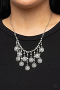 Paparazzi ♥ Leave it in the PASTURE - Silver ♥ Necklace