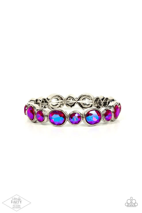 Paparazzi ♥ Still GLOWING Strong - Pink ♥ Bracelet