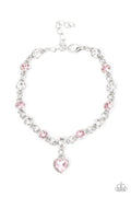 Paparazzi ♥ Truly Lovely - Pink ♥ Bracelet