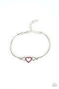 Paparazzi ♥ Cupids Confessions - Red ♥ Bracelet