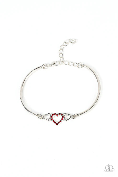 Paparazzi ♥ Cupids Confessions - Red ♥ Bracelet