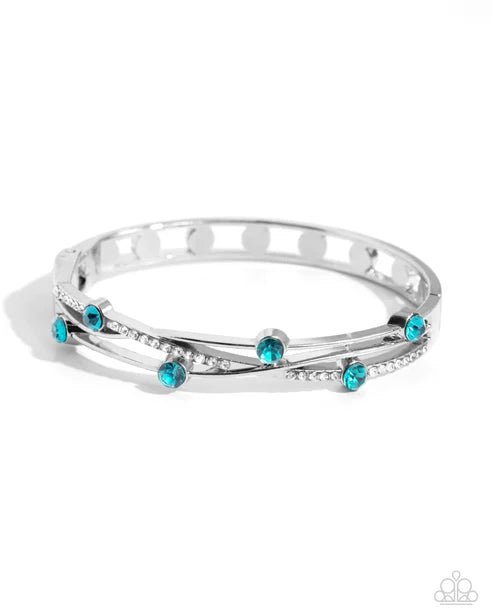 Paparazzi ♥ Slammin Sparkle - Blue ♥ Bracelet