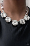 Paparazzi ♥ Limelight Luxury - White ♥ Necklace