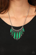 Paparazzi ♥ Bohemian Breeze - Green ♥ Necklace