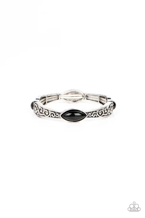 Paparazzi ♥ Veranda Variety - Black ♥ Bracelet