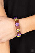 Paparazzi ♥ Flowery Frontier - Purple ♥ Bracelet
