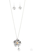 Paparazzi ♥ Homegrown Glamour - Silver ♥ Lanyard