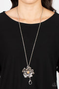 Paparazzi ♥ Homegrown Glamour - Silver ♥ Lanyard