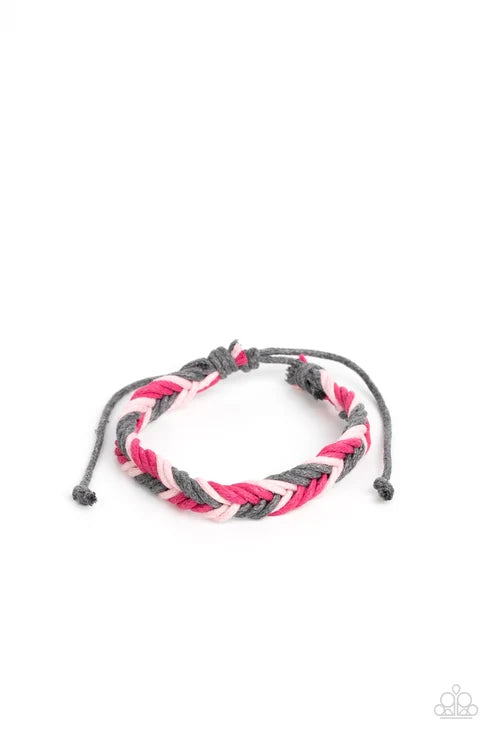 Paparazzi ♥ Travel Mode - Pink ♥ Bracelet