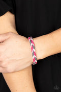 Paparazzi ♥ Travel Mode - Pink ♥ Bracelet