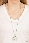Paparazzi ♥ Spun Sparkle - White ♥ Necklace