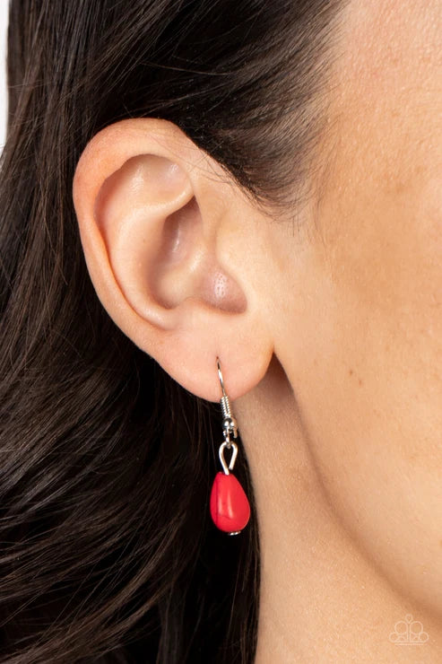 Paparazzi ♥ Saguaro Soul Trek - Red ♥ Necklace