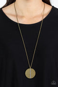Paparazzi ♥ Token of My Gratitude - Brass ♥ Necklace