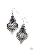 Paparazzi ♥ Castle Chateau - Blue ♥ Earrings