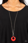 Paparazzi ♥ Hidden Dune - Red ♥ Necklace