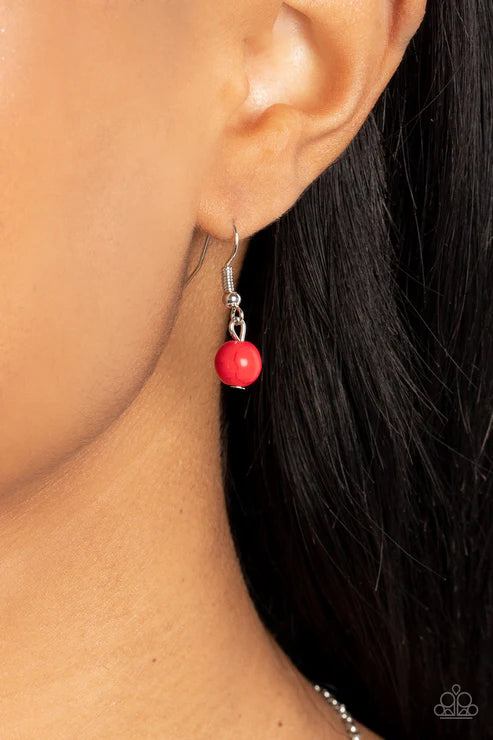 Paparazzi ♥ Hidden Dune - Red ♥ Necklace