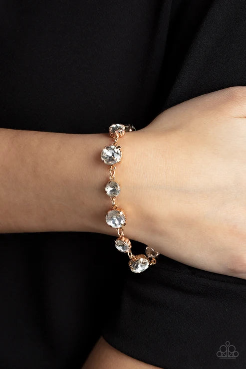Paparazzi ♥ Bippity Boppity BLING - Gold ♥ Bracelet