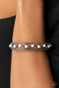 Paparazzi ♥ Badlands Bliss - White ♥ Bracelet