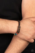 Paparazzi ♥ Tropical Kaleidoscope - Brown ♥ Bracelet