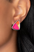 Paparazzi ♥ Kaleidoscopic Collision - Multi ♥ Post Earrings