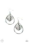 Paparazzi ♥ Artisan Refuge - Silver ♥ Earrings