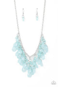 Paparazzi ♥ Crystal Cabaret - Blue ♥ Necklace