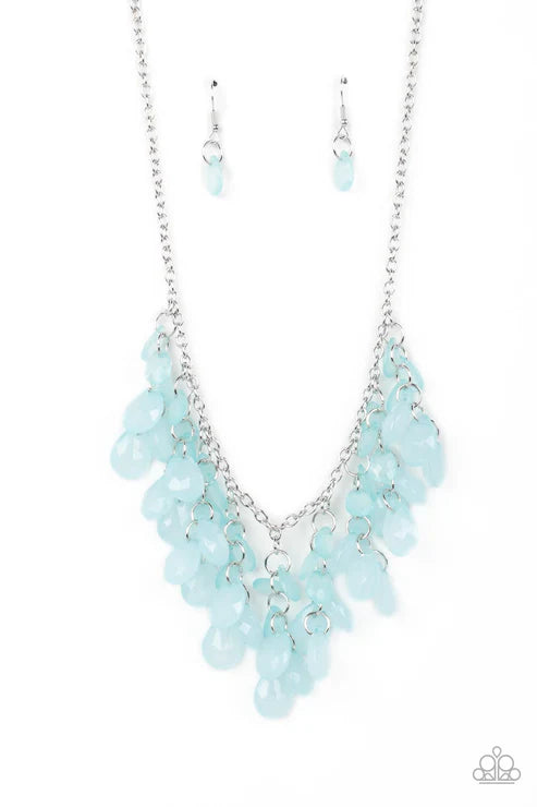 Paparazzi ♥ Crystal Cabaret - Blue ♥ Necklace
