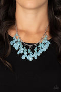 Paparazzi ♥ Crystal Cabaret - Blue ♥ Necklace