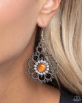Paparazzi ♥ Floral Renaissance - Orange ♥ Earrings