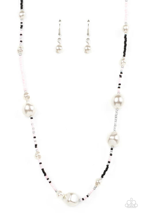 Paparazzi ♥ Modern Marina - Pink ♥ Necklace