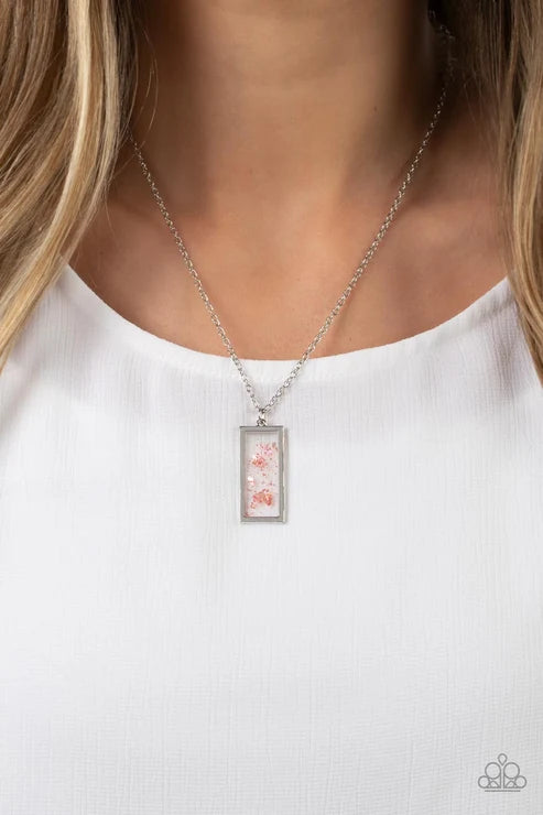 Paparazzi ♥ SEA You Around - Pink ♥ Necklace