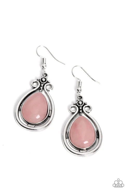 Paparazzi ♥ Mountain Mantra - Pink ♥ Earrings