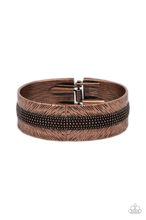 Paparazzi ♥ Rancho Refinement - Copper ♥ Bracelet