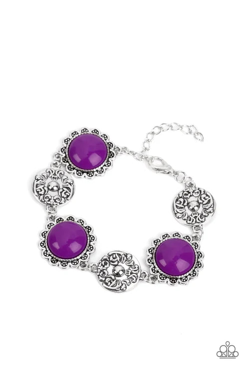 Paparazzi ♥ Positively Poppy - Purple ♥ Bracelet