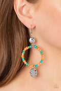 Paparazzi ♥ Cayman Catch - Orange ♥ Earrings