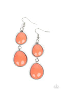 Paparazzi ♥ Mediterranean Myth - Orange ♥ Earrings
