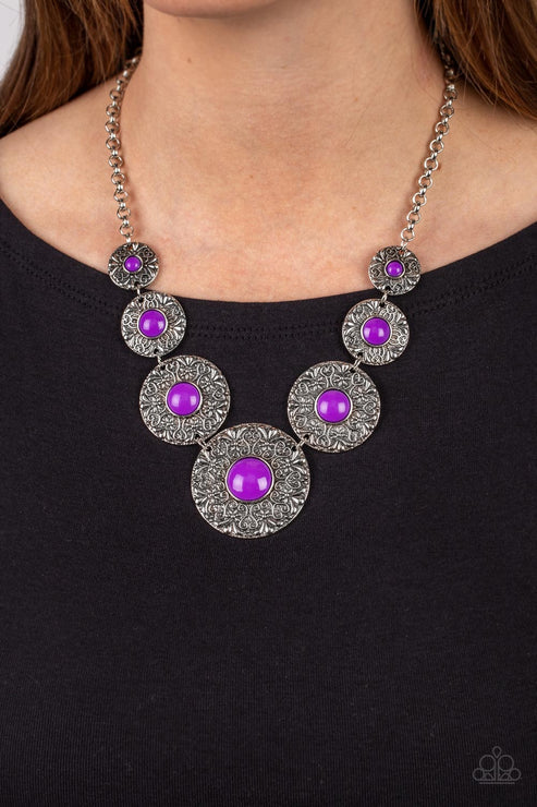 Paparazzi ♥ Garden Glade - Purple ♥ Necklace